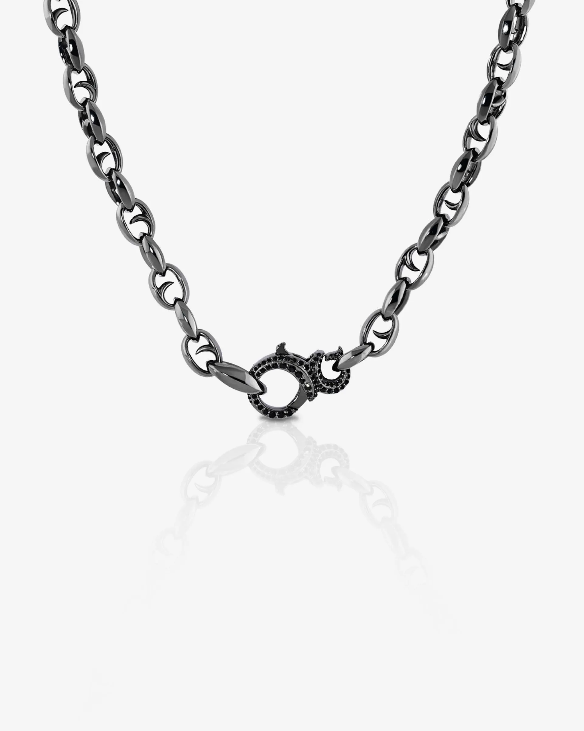 22" Classic Large Link Silver Chain