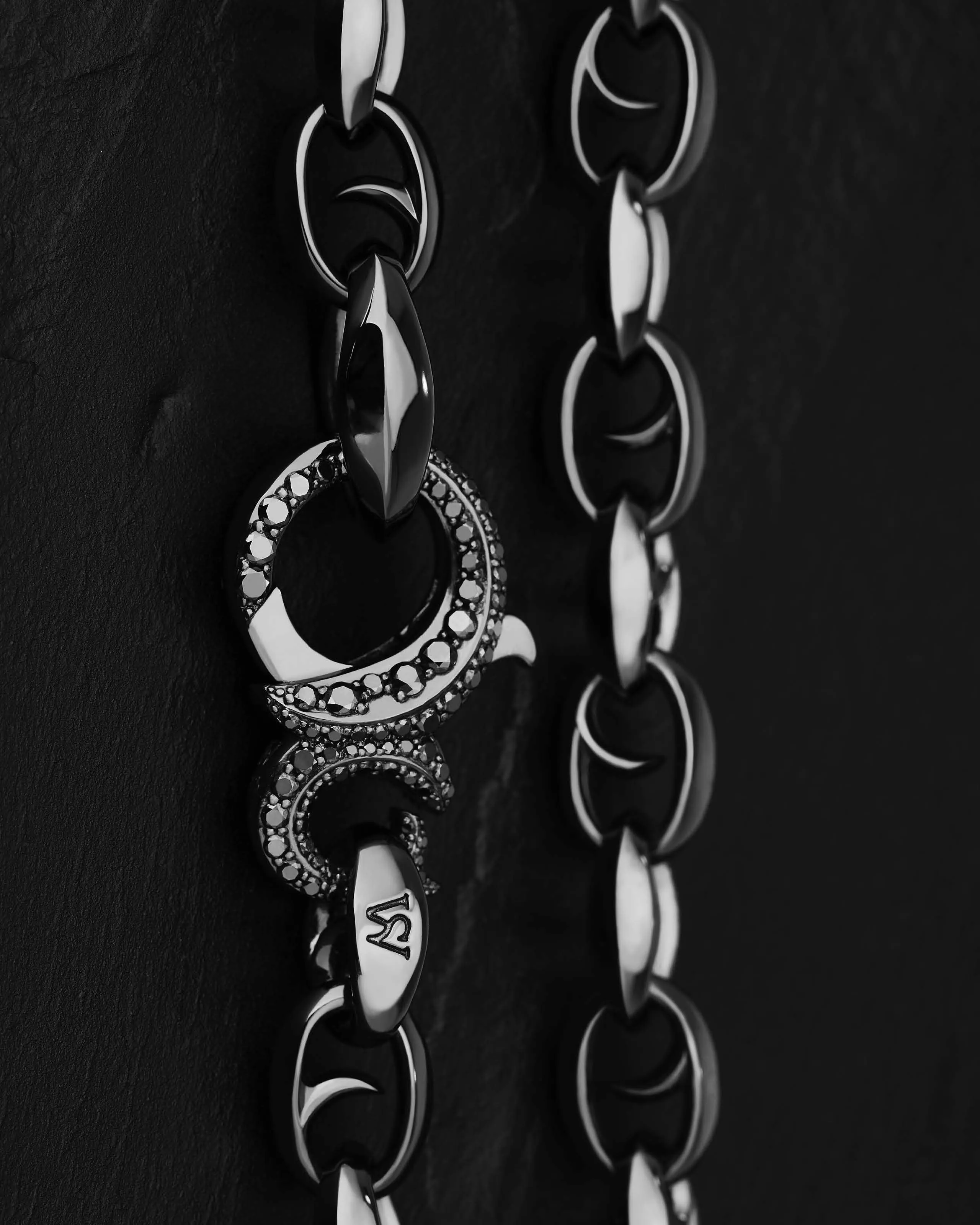 22" Classic Large Link Silver Chain