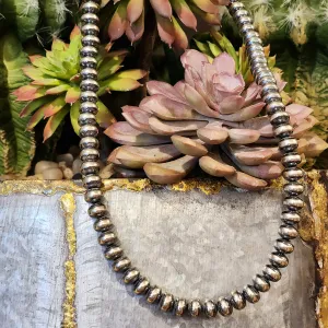 8MM Rondelle Navajo Pearls