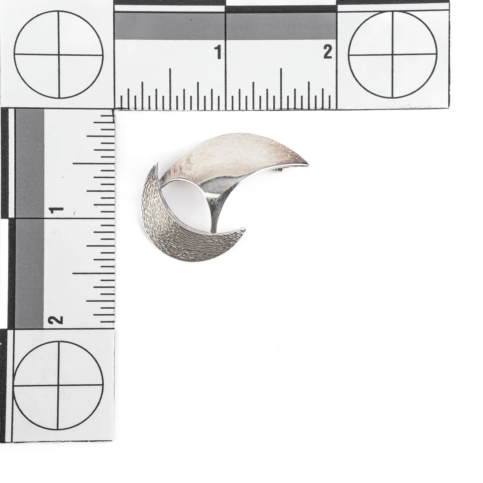 AARIKKA Sterling Modernist Brooch