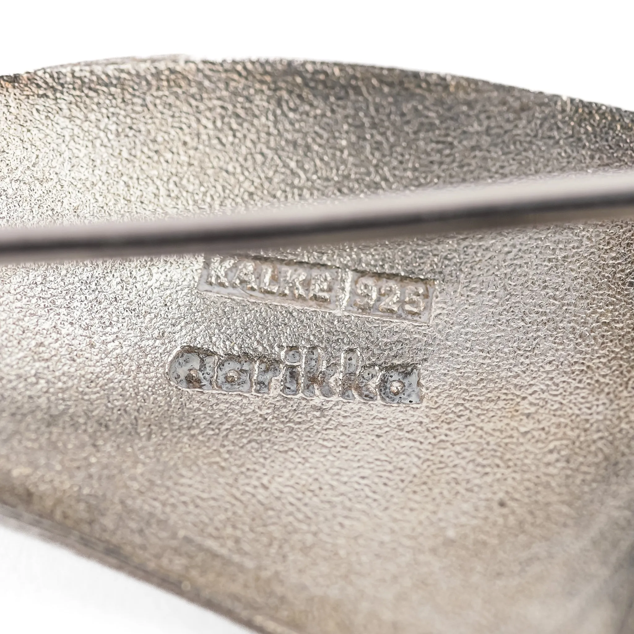 AARIKKA Sterling Modernist Brooch