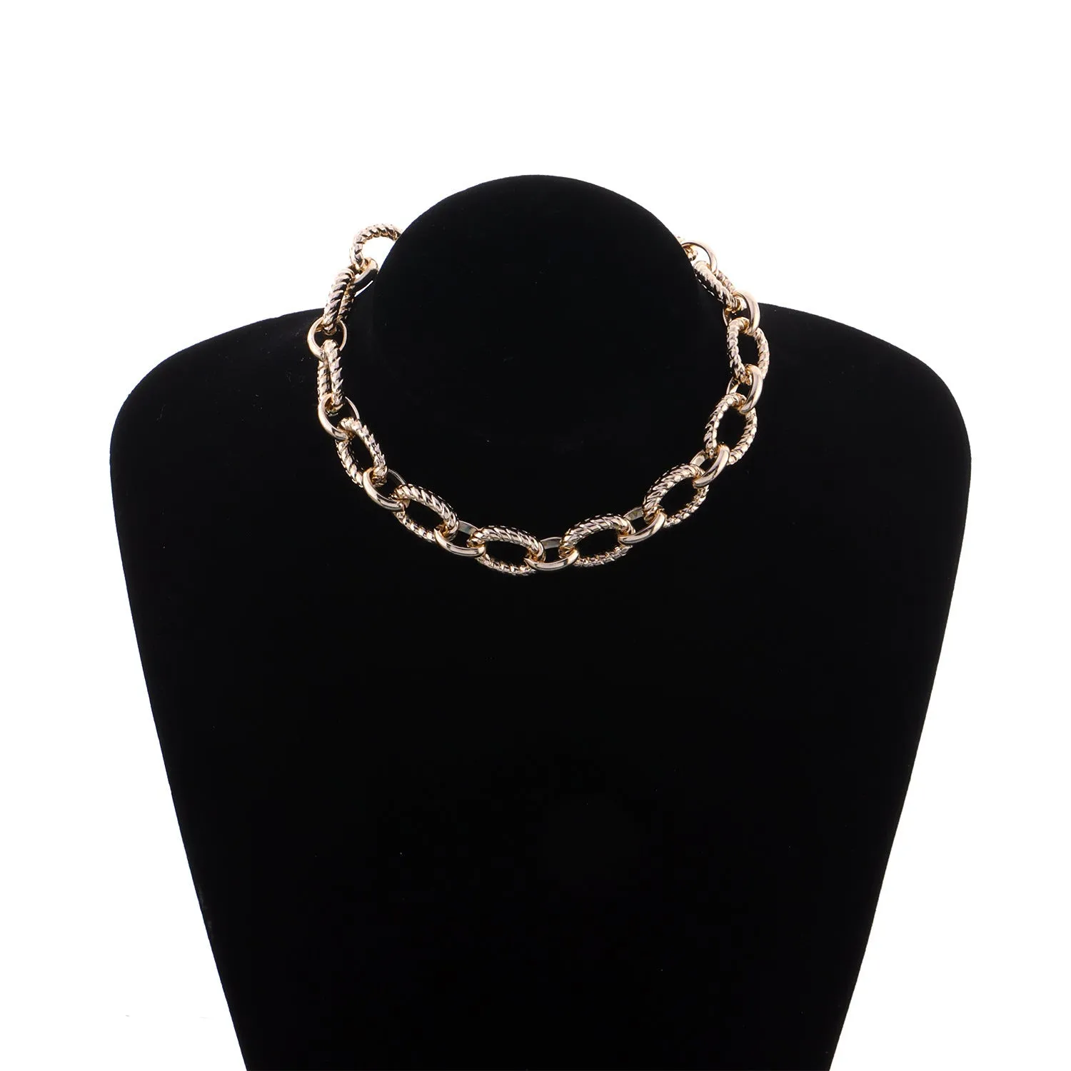 Accessories Fashion Trend Hip-hop Ins Style Short Clavicle Chain