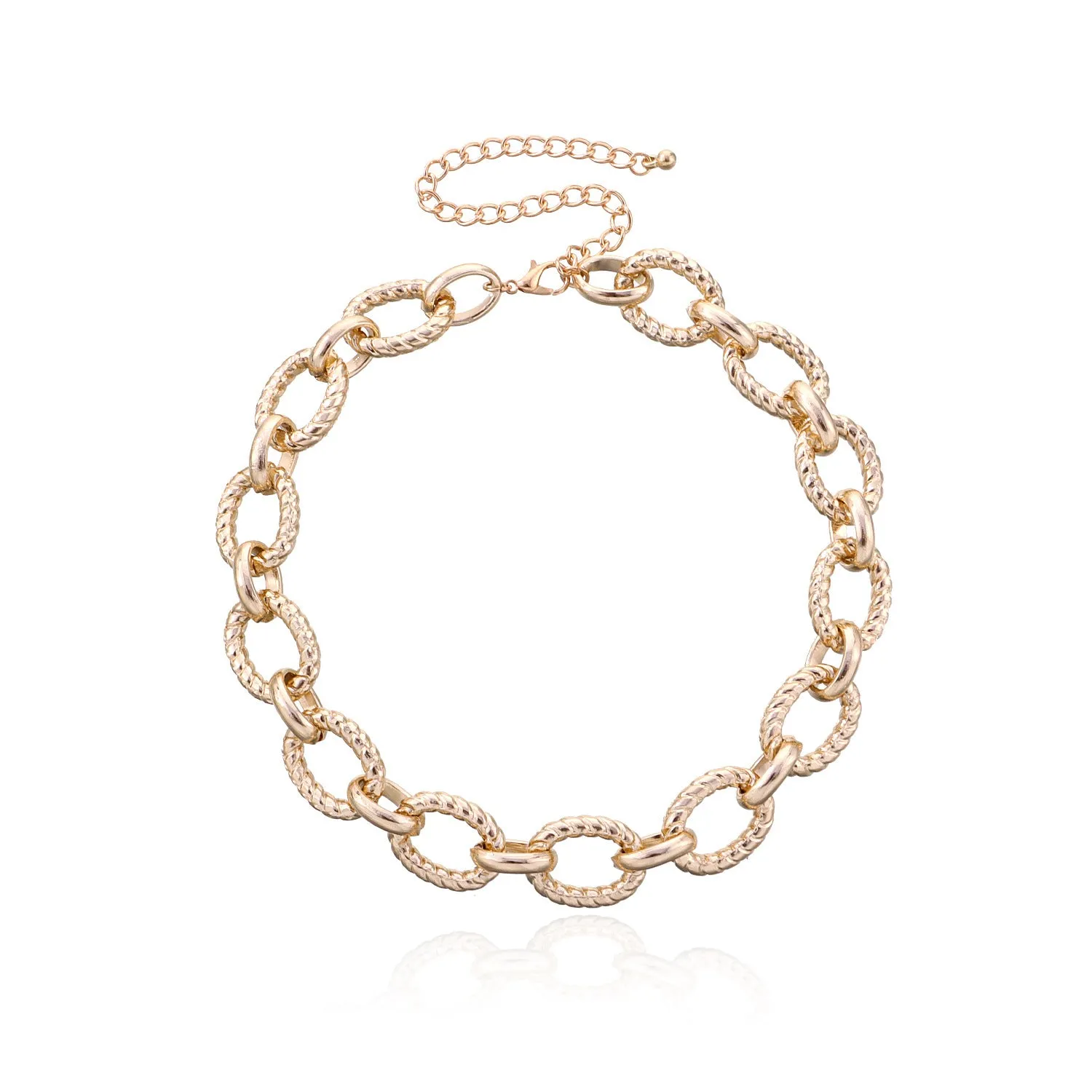 Accessories Fashion Trend Hip-hop Ins Style Short Clavicle Chain