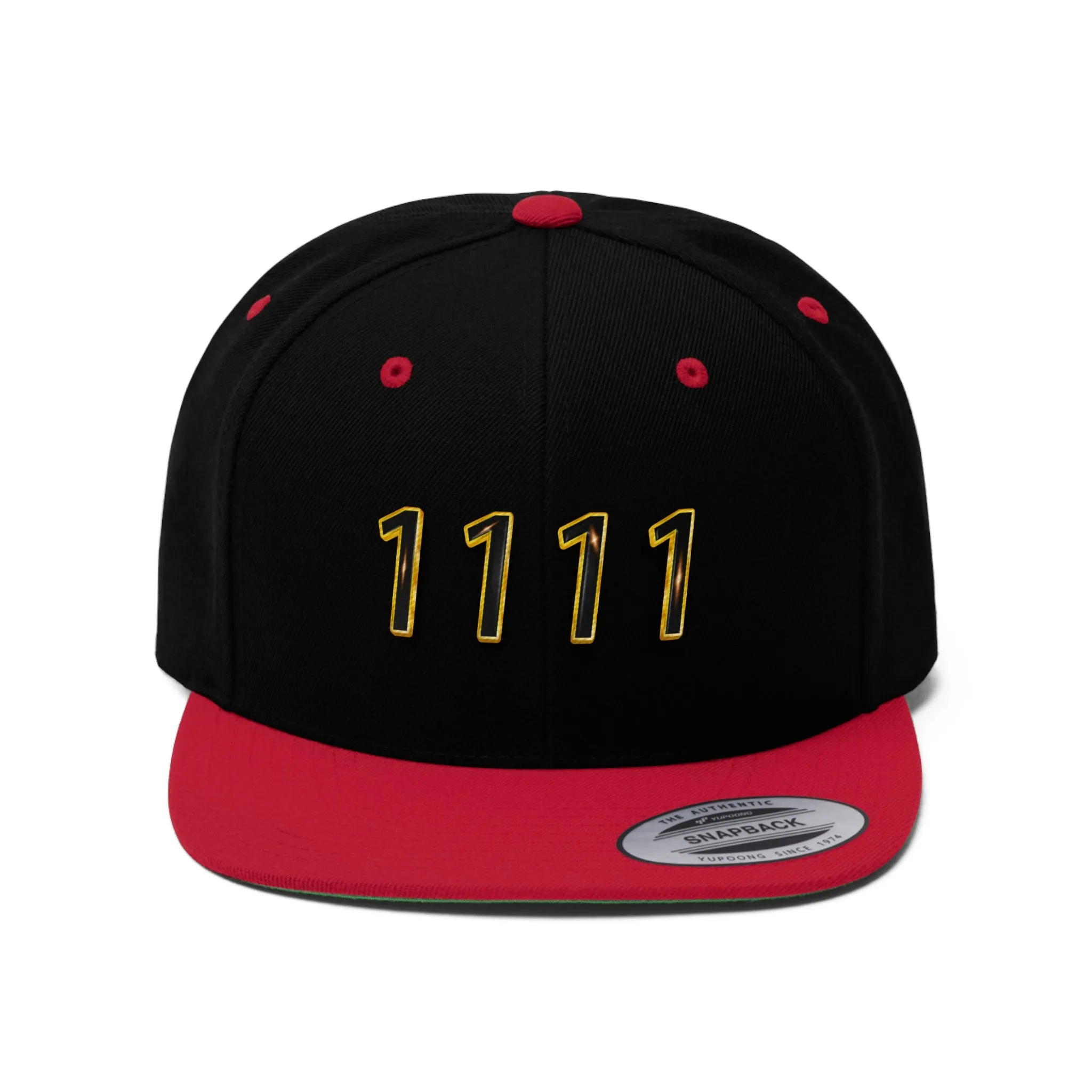 Angel Number 1111 Unisex Flat Bill Hat