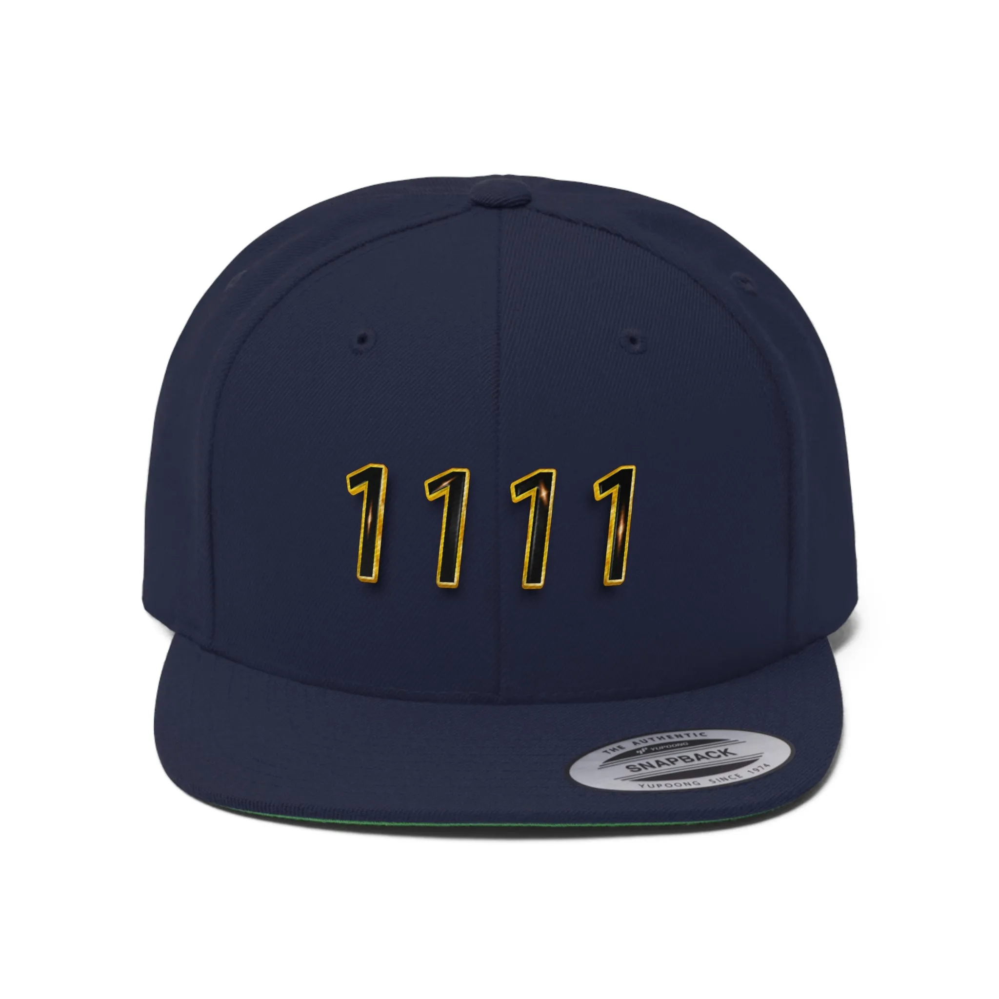 Angel Number 1111 Unisex Flat Bill Hat