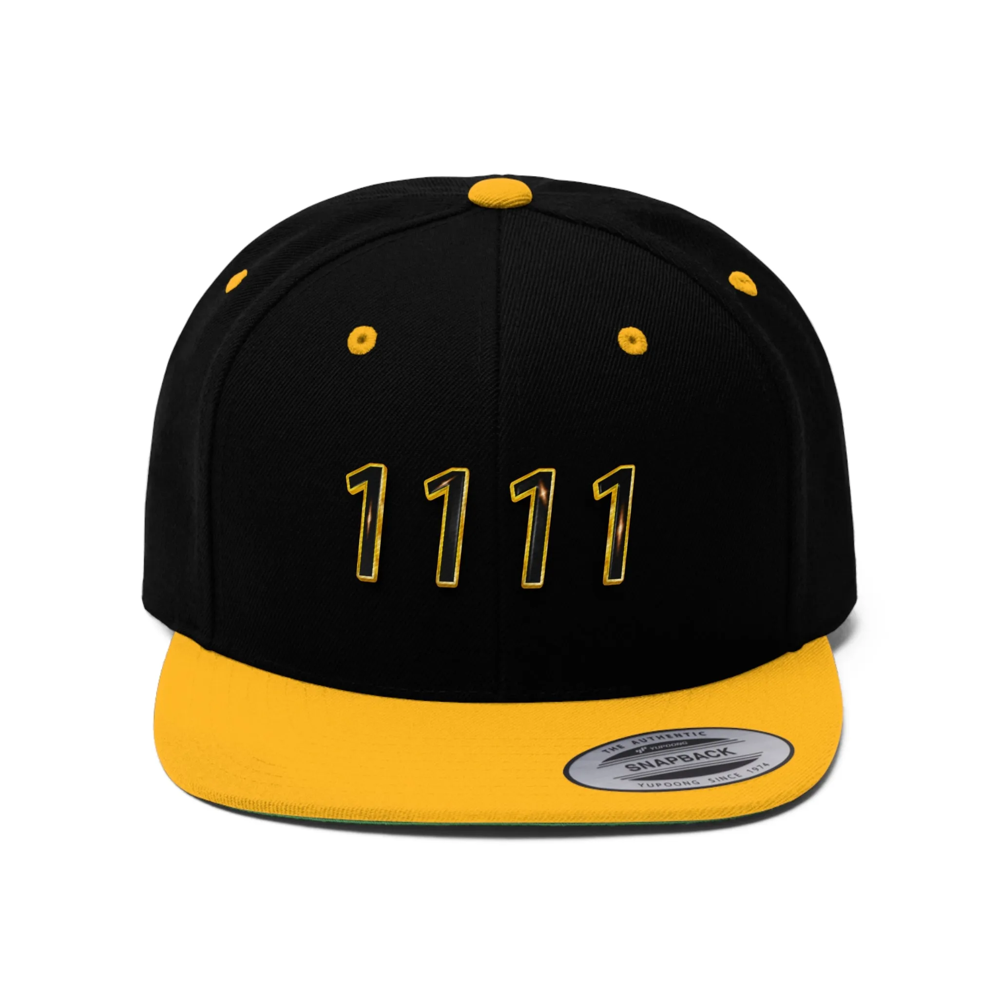 Angel Number 1111 Unisex Flat Bill Hat