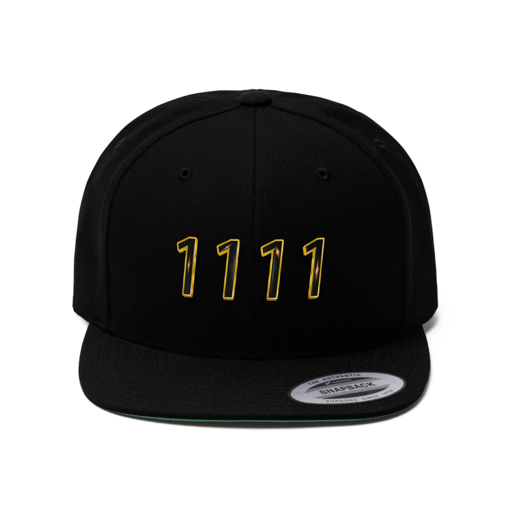 Angel Number 1111 Unisex Flat Bill Hat