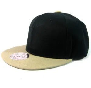 Black/ Khaki Snapback