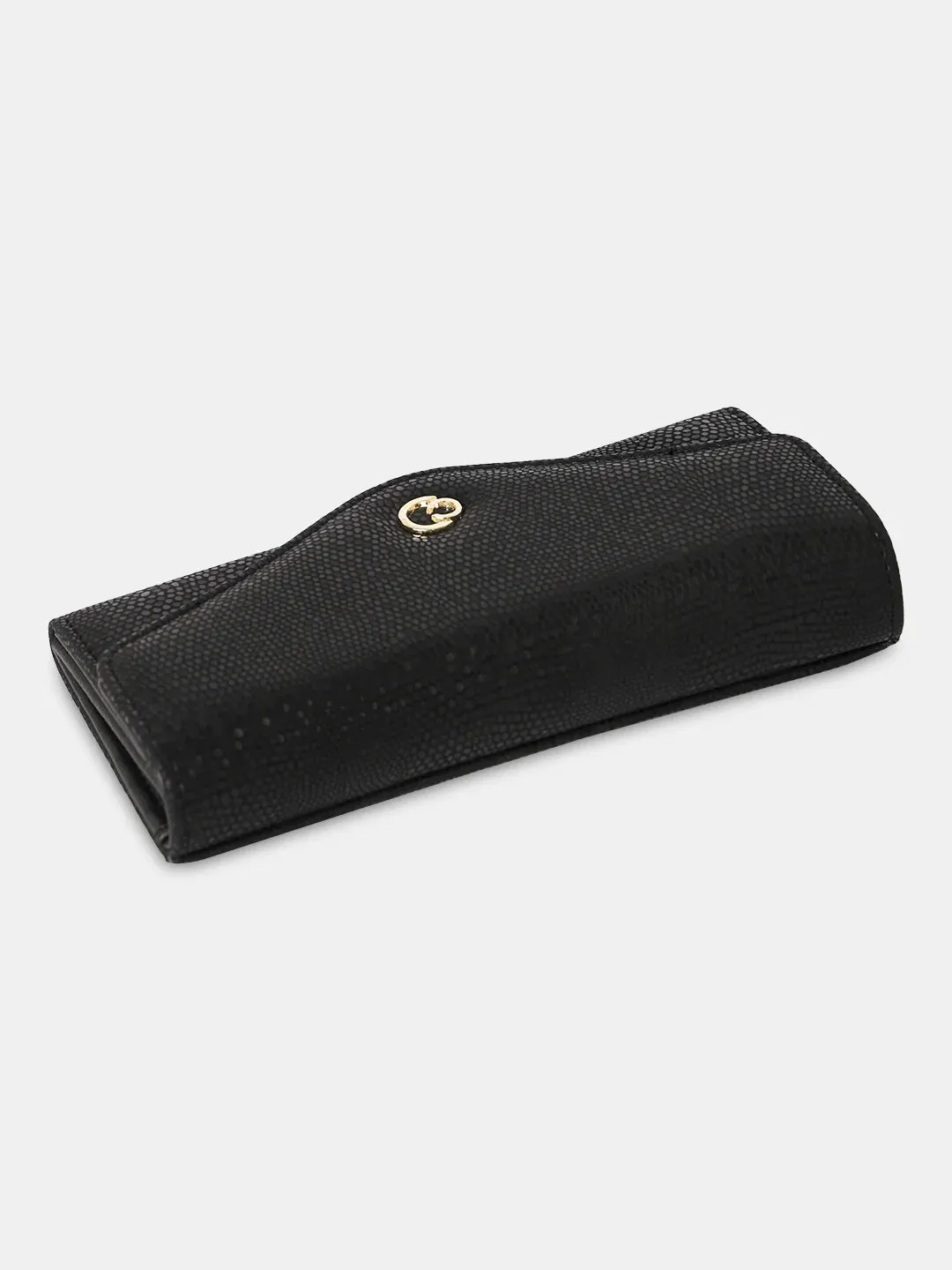 Caprese Ingrid Flapover Wallet Large Black