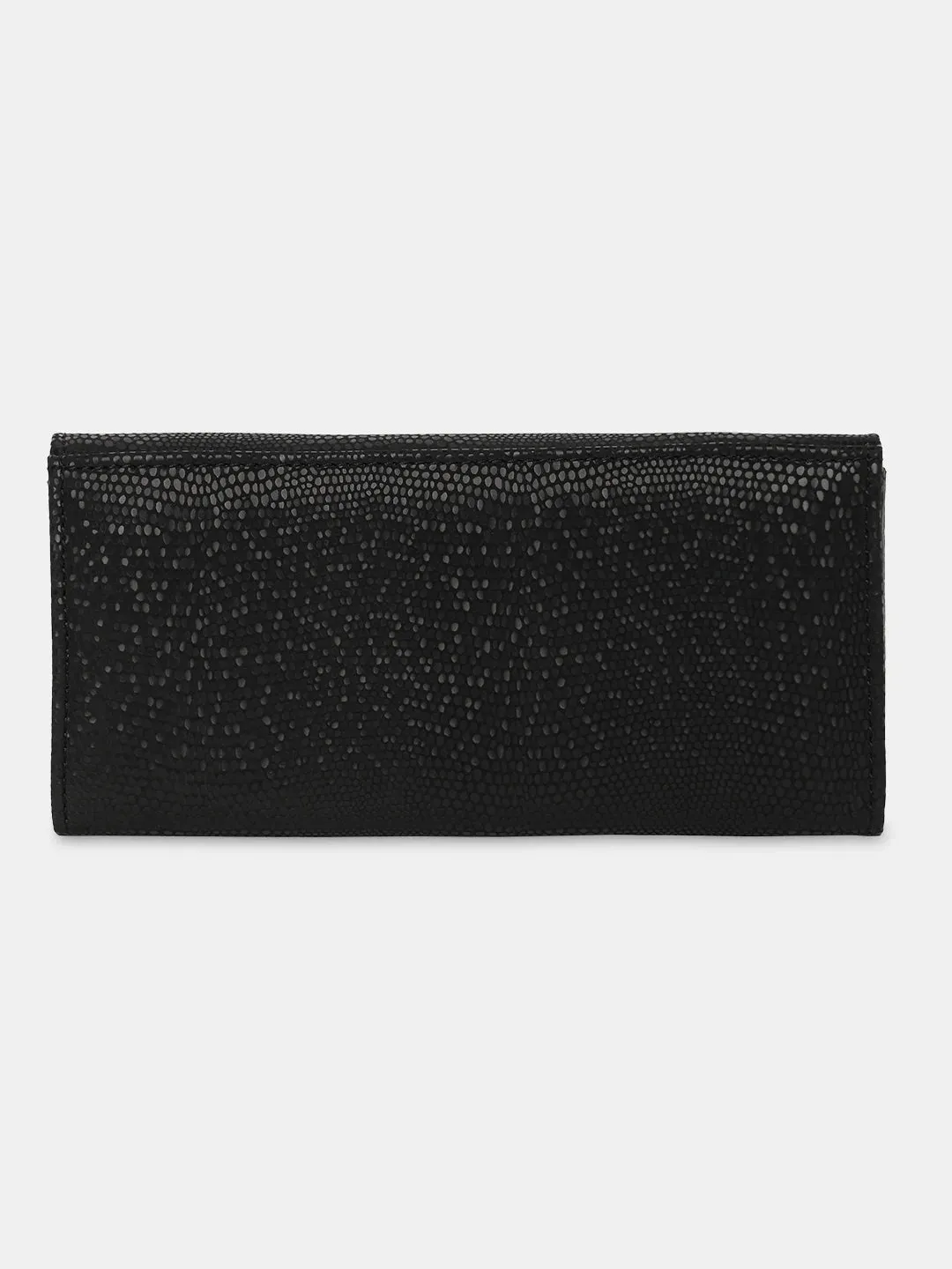 Caprese Ingrid Flapover Wallet Large Black