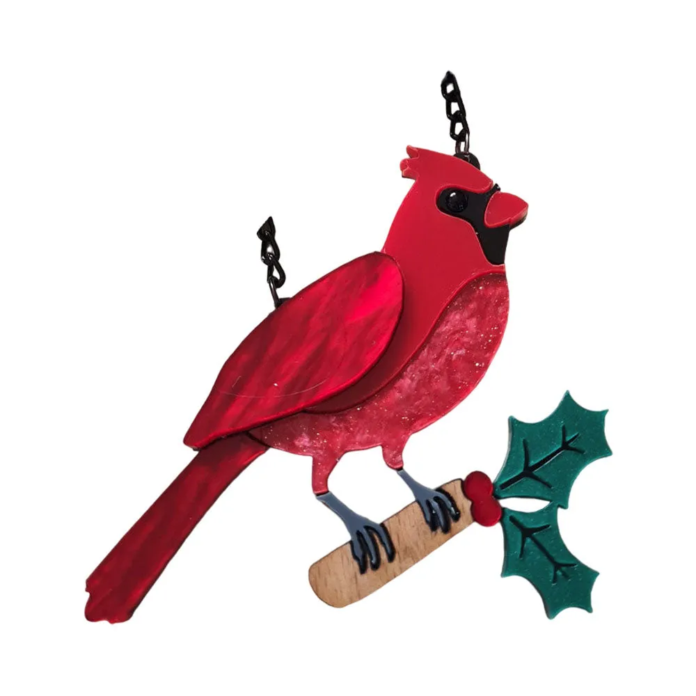 Cardinal Necklace by Cherryloco Jewellery
