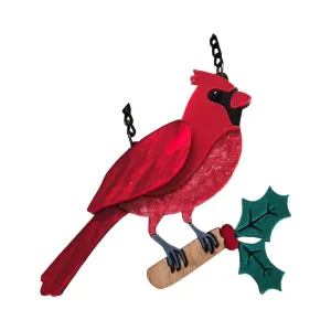 Cardinal Necklace by Cherryloco Jewellery