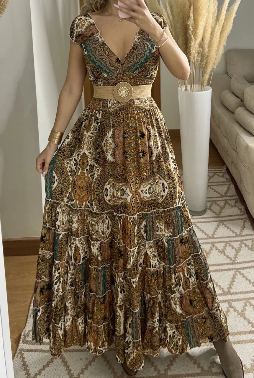 Celestial Silk Dress