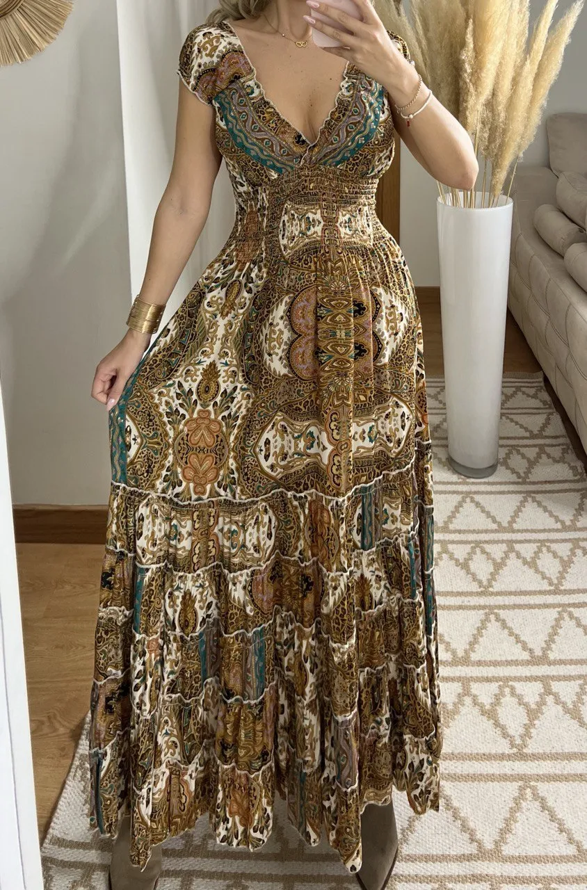 Celestial Silk Dress