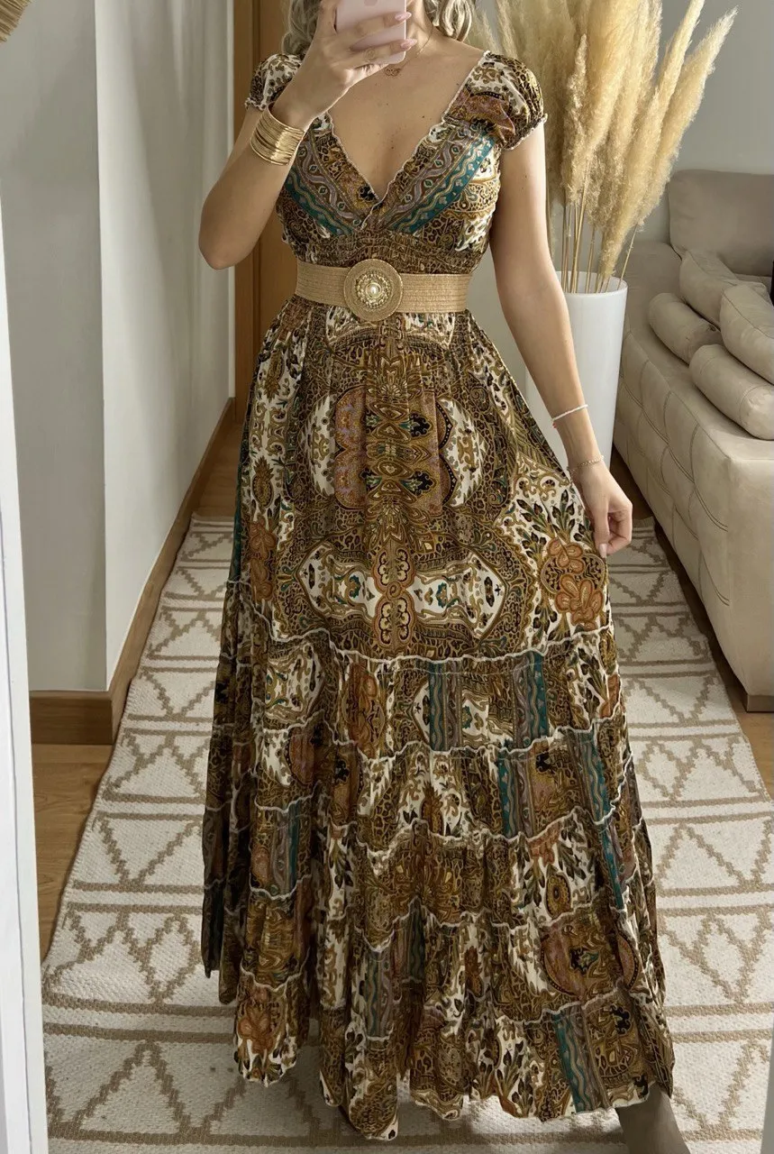 Celestial Silk Dress