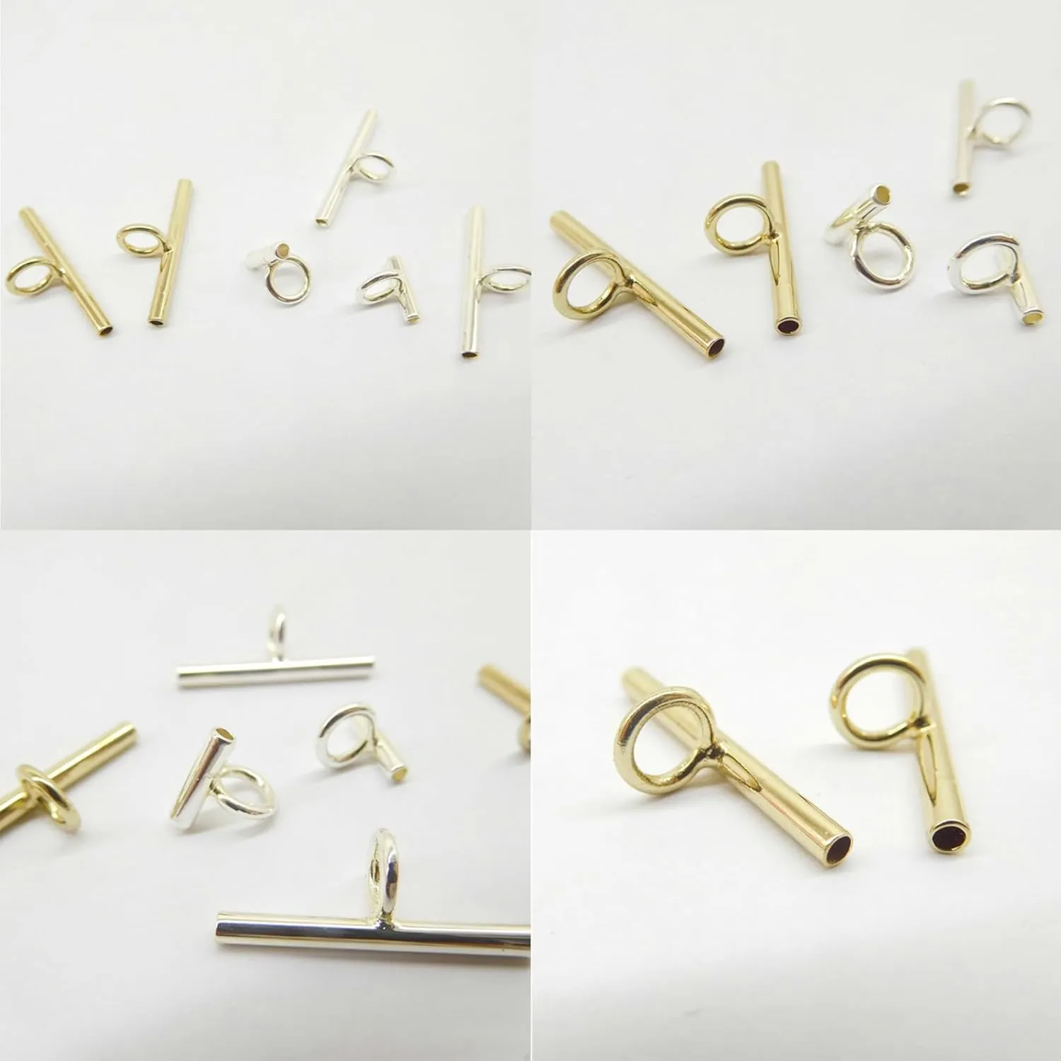 Convertible Necklace and Brooch Adapter Pin to Pendant Converters Jewelry Accessories Alloy for Brooch Necklace, 13MM, Silver