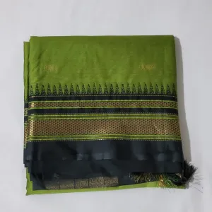Cotton Silk Paithani Saree with ilkal Border