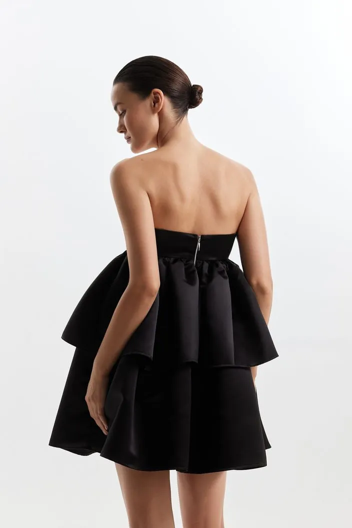 Divine Black Evening Dress
