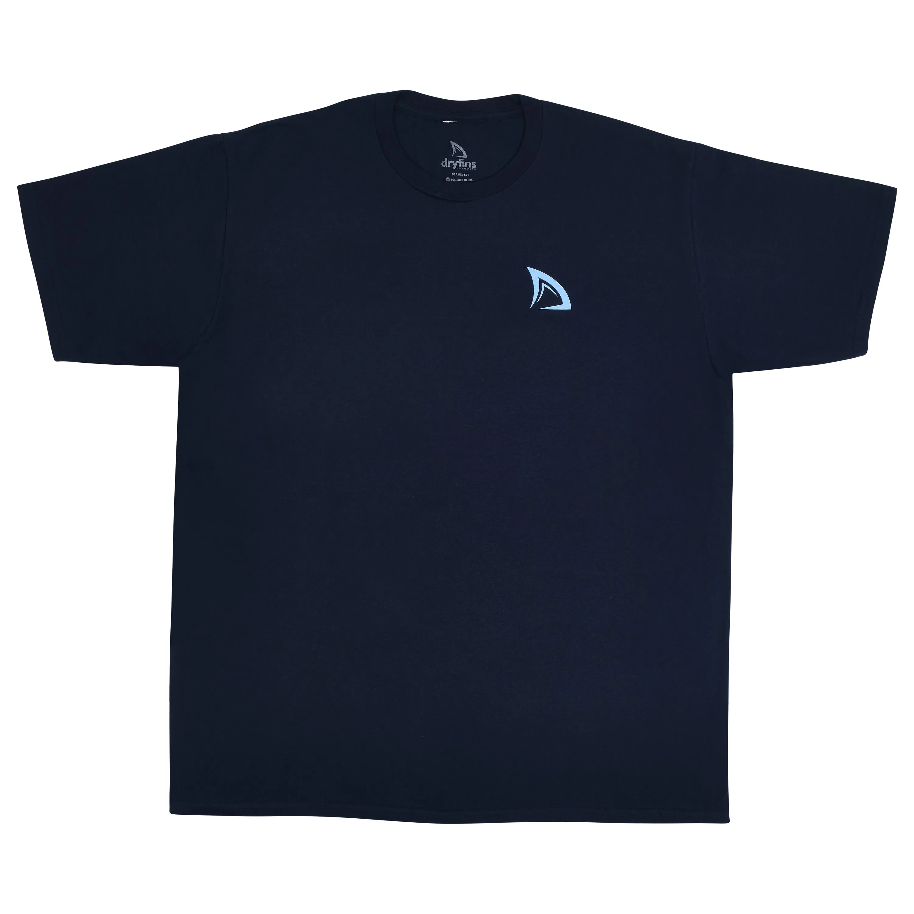 DryFins Boat Navy Tee