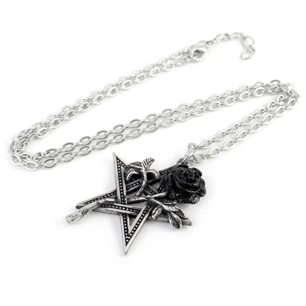 Entwined Romantic Rose of Faithful Love Necklace