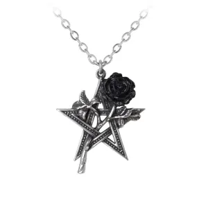 Entwined Romantic Rose of Faithful Love Necklace