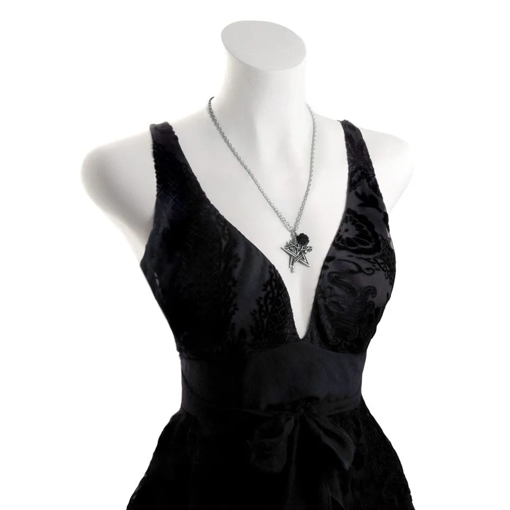 Entwined Romantic Rose of Faithful Love Necklace