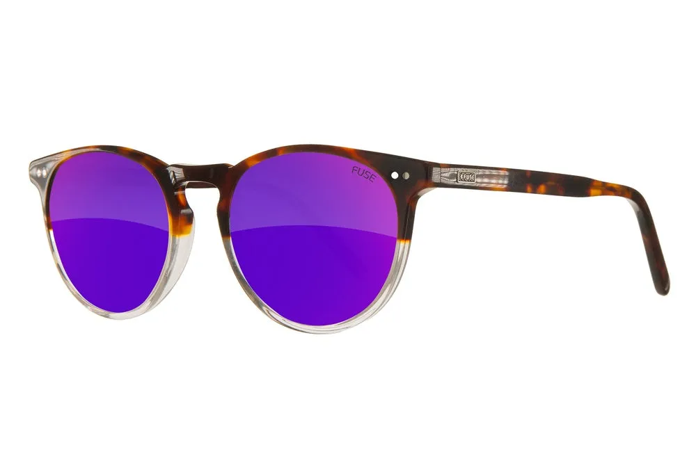 Fuse Prescription Jupiter Sunglasses | Tortoise Clear Fade