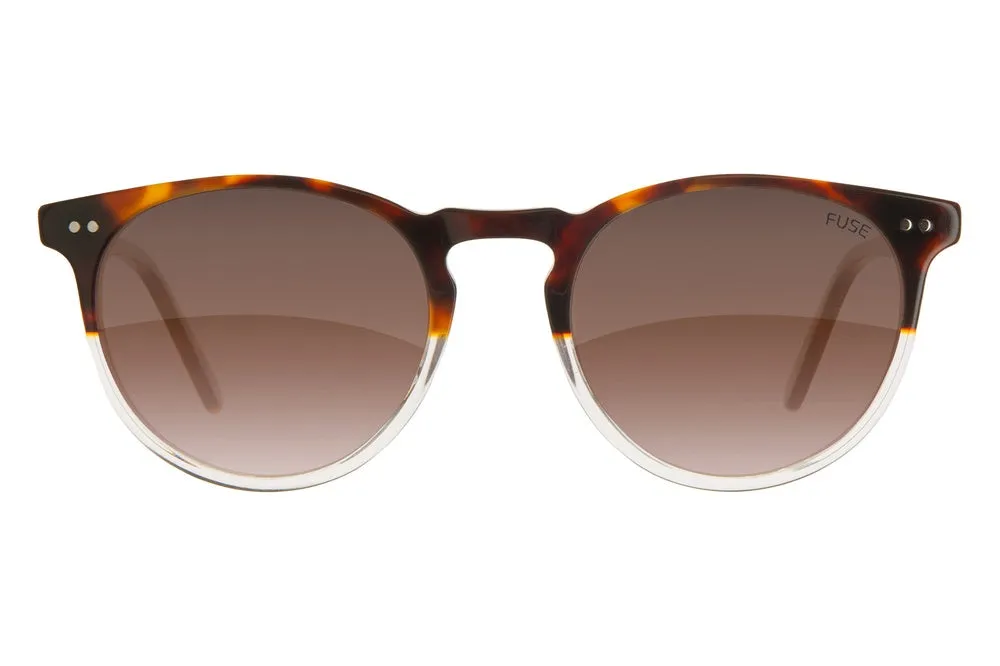 Fuse Prescription Jupiter Sunglasses | Tortoise Clear Fade