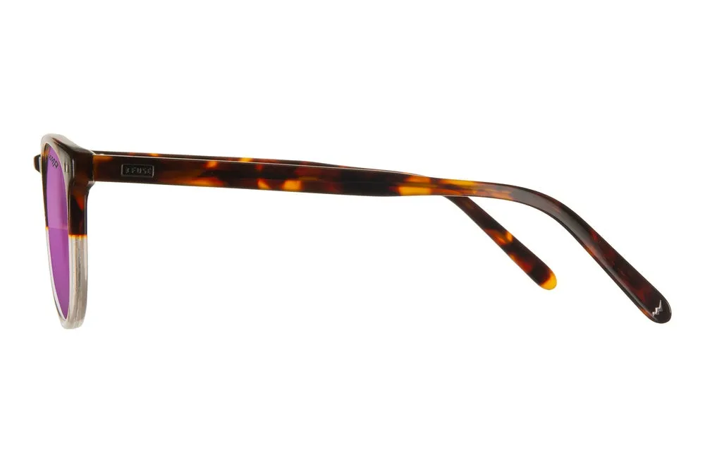 Fuse Prescription Jupiter Sunglasses | Tortoise Clear Fade