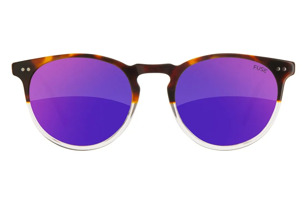 Fuse Prescription Jupiter Sunglasses | Tortoise Clear Fade