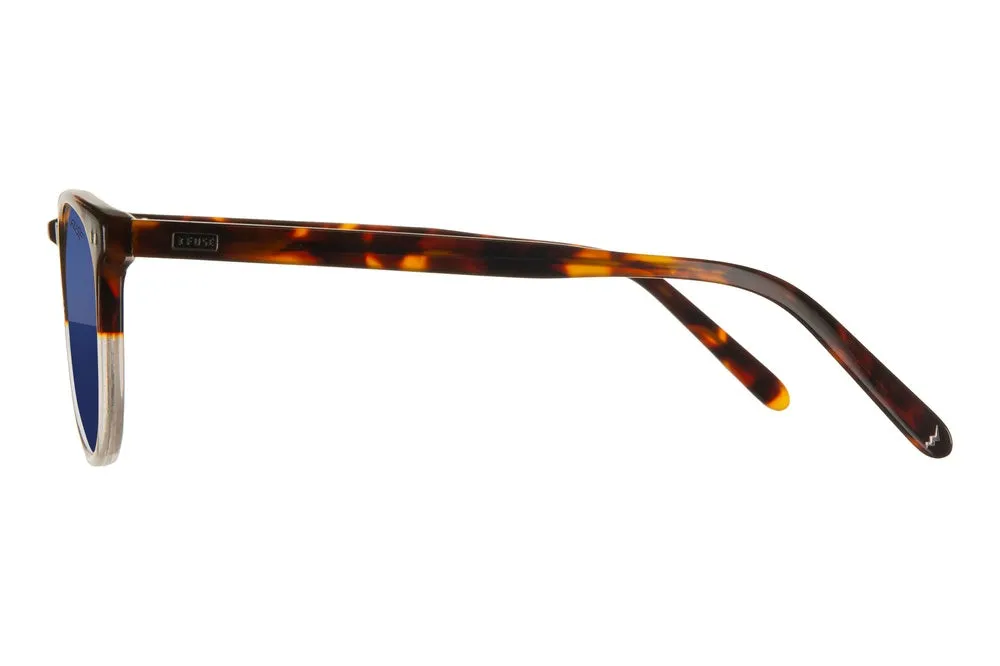 Fuse Prescription Jupiter Sunglasses | Tortoise Clear Fade