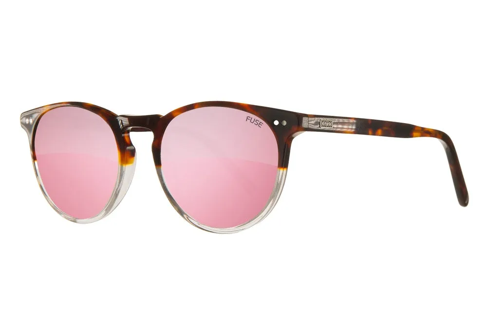 Fuse Prescription Jupiter Sunglasses | Tortoise Clear Fade