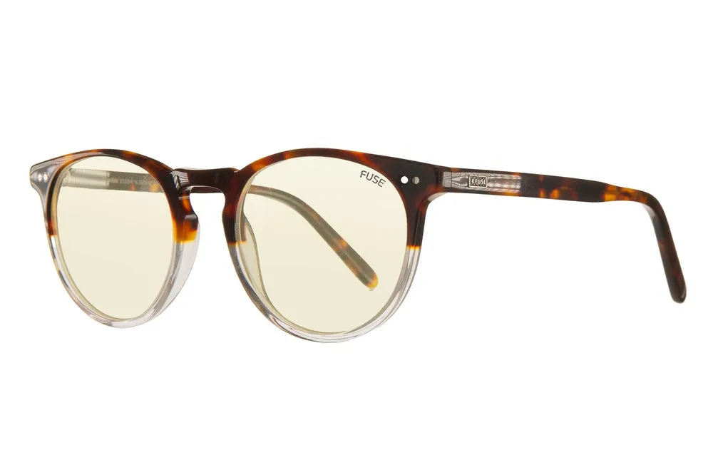 Fuse Prescription Jupiter Sunglasses | Tortoise Clear Fade