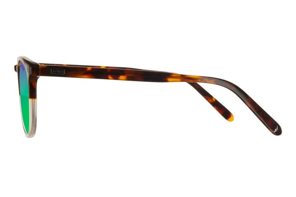 Fuse Prescription Jupiter Sunglasses | Tortoise Clear Fade