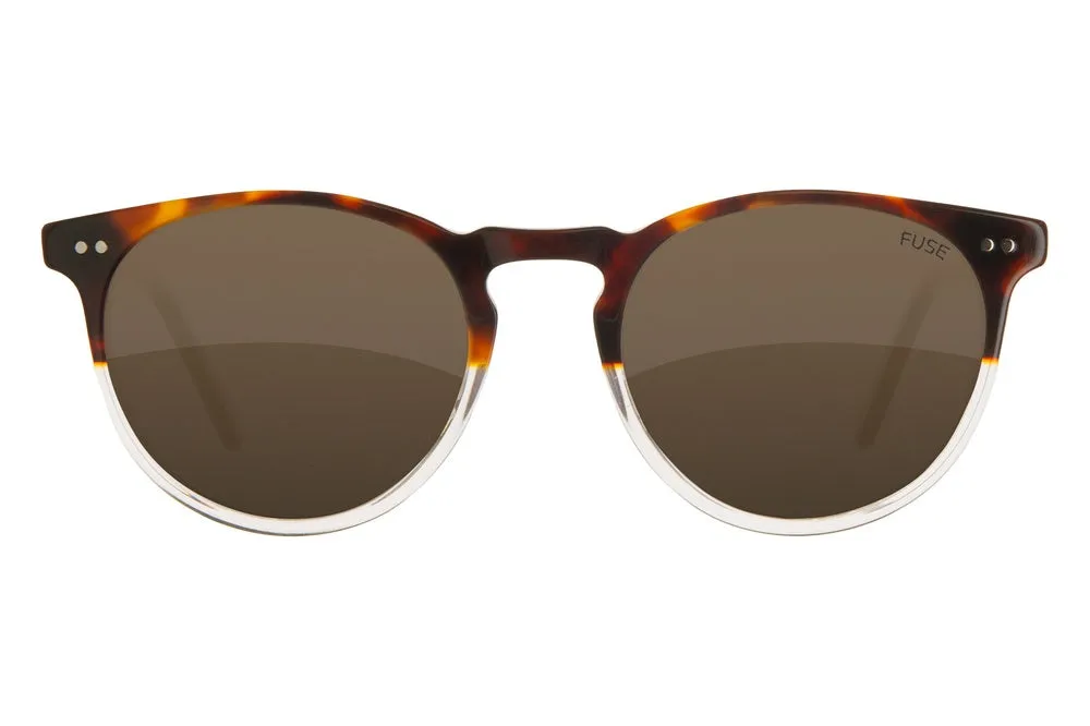 Fuse Prescription Jupiter Sunglasses | Tortoise Clear Fade