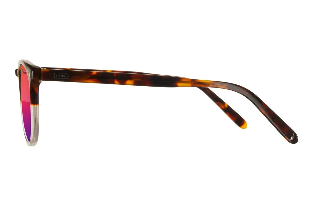 Fuse Prescription Jupiter Sunglasses | Tortoise Clear Fade