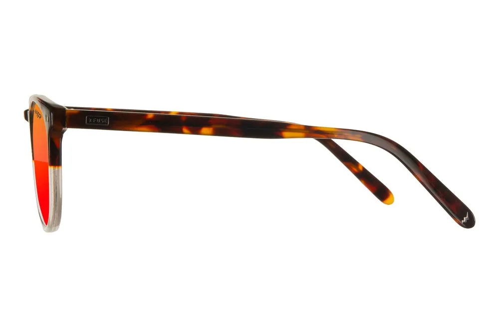 Fuse Prescription Jupiter Sunglasses | Tortoise Clear Fade