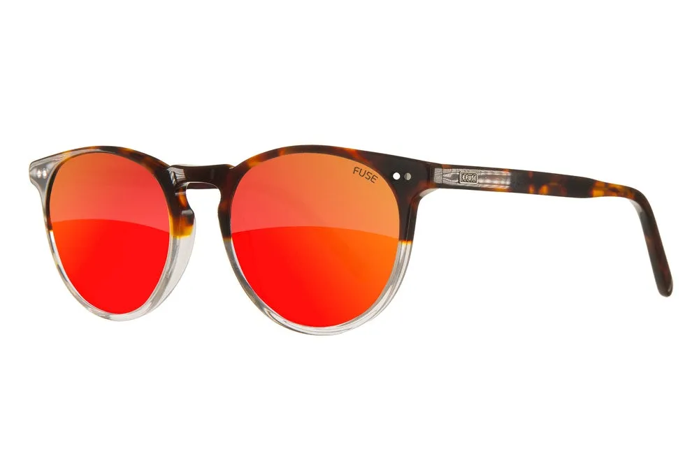 Fuse Prescription Jupiter Sunglasses | Tortoise Clear Fade