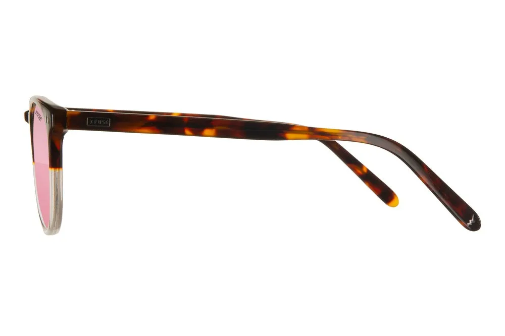 Fuse Prescription Jupiter Sunglasses | Tortoise Clear Fade
