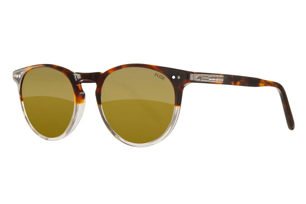 Fuse Prescription Jupiter Sunglasses | Tortoise Clear Fade