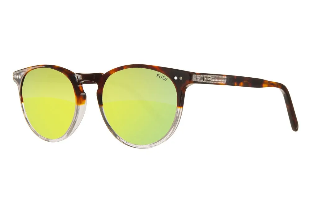 Fuse Prescription Jupiter Sunglasses | Tortoise Clear Fade