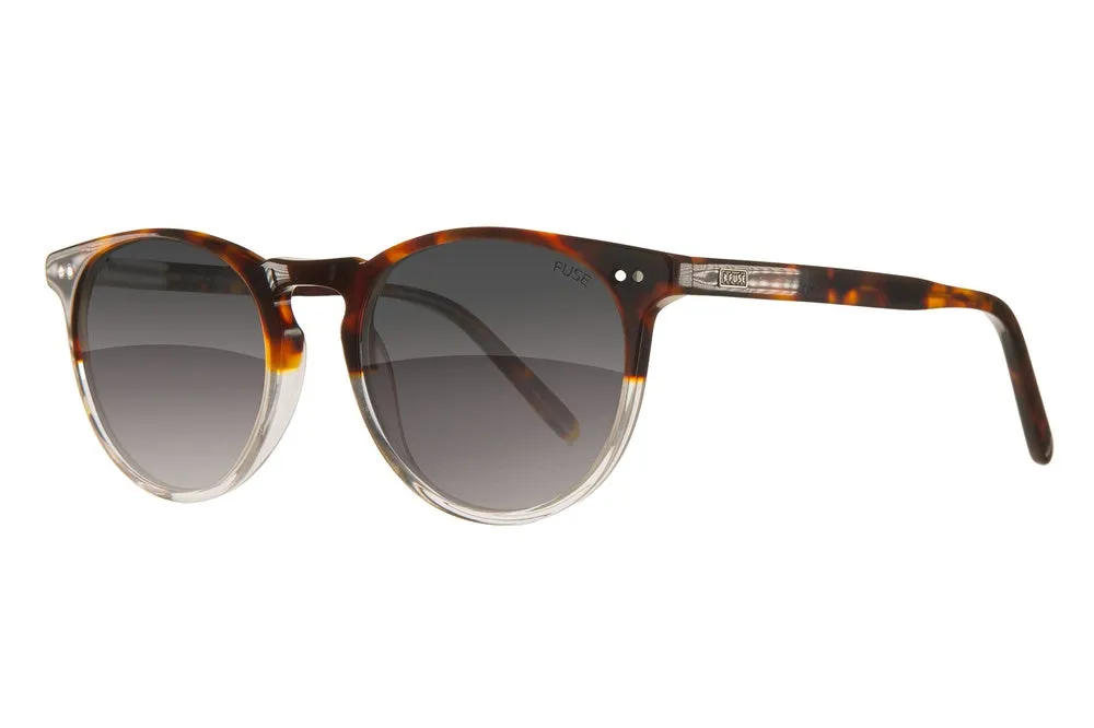 Fuse Prescription Jupiter Sunglasses | Tortoise Clear Fade