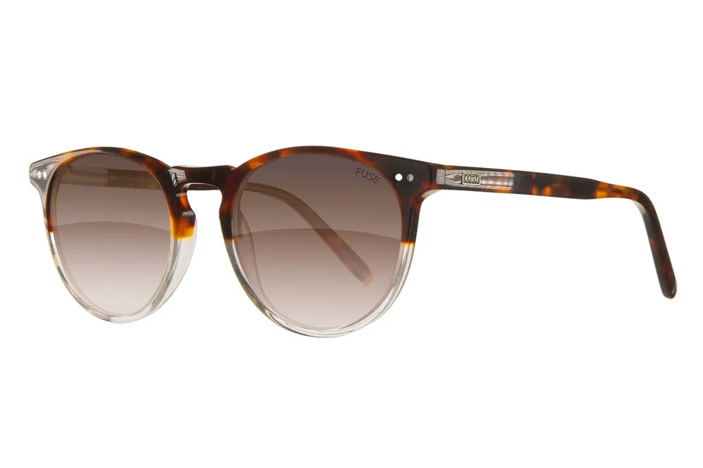 Fuse Prescription Jupiter Sunglasses | Tortoise Clear Fade