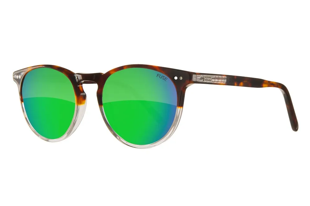 Fuse Prescription Jupiter Sunglasses | Tortoise Clear Fade