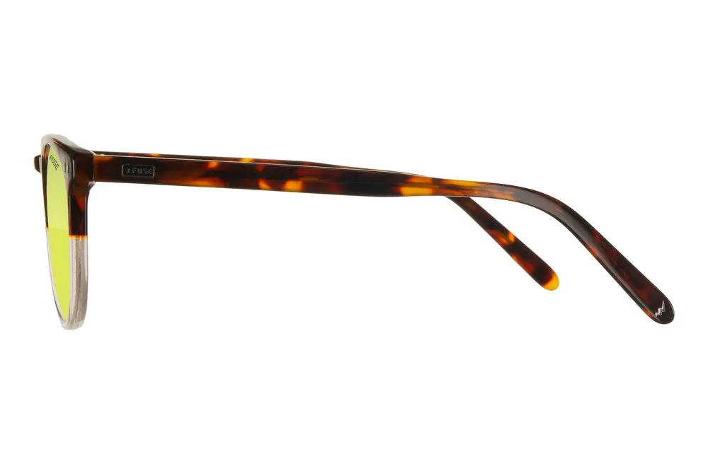 Fuse Prescription Jupiter Sunglasses | Tortoise Clear Fade