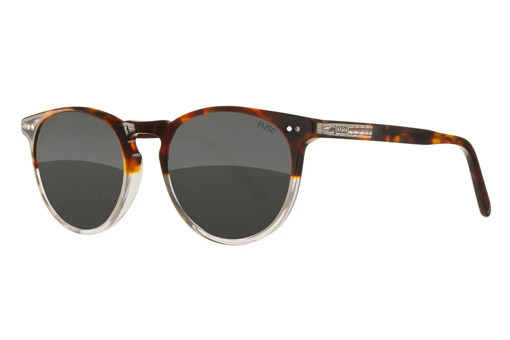 Fuse Prescription Jupiter Sunglasses | Tortoise Clear Fade