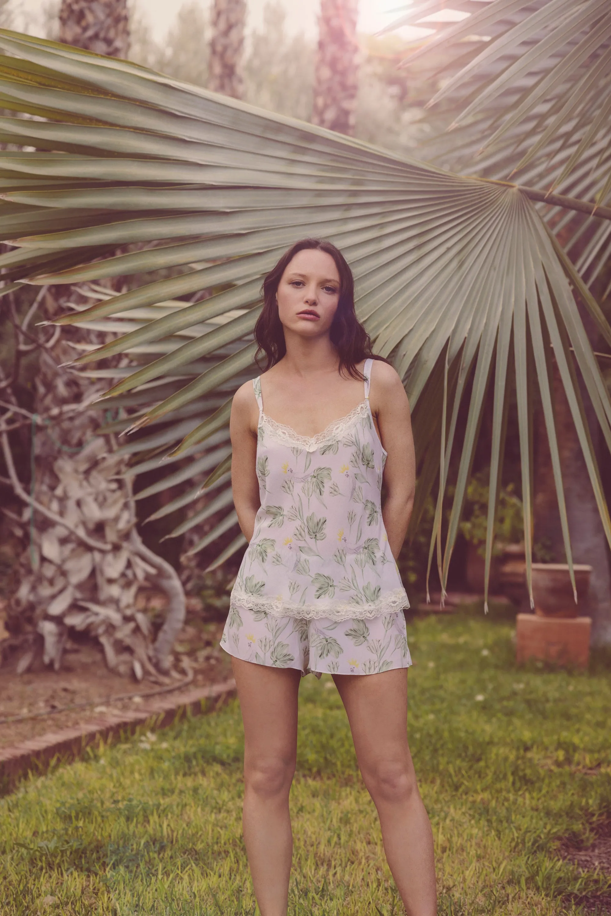 Jeanie Crepe de Chine Silk Cami