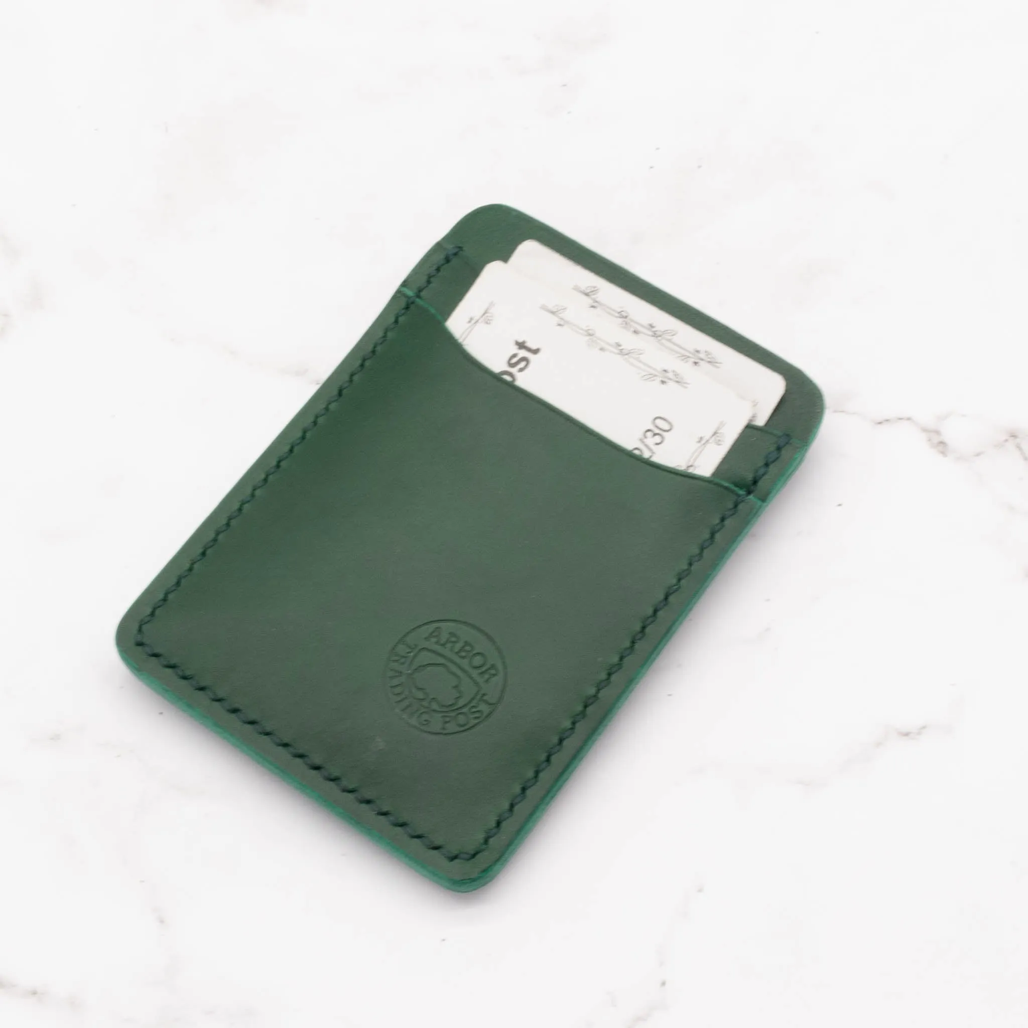 Leather Money Clip Card Holder Wallet with 4 Card Pockets (Choose from 3 Colors)