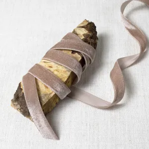 Lustre Velvet Ribbon in Blush