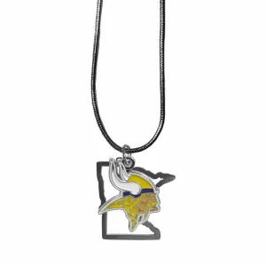 Minnesota Vikings State Charm Necklace